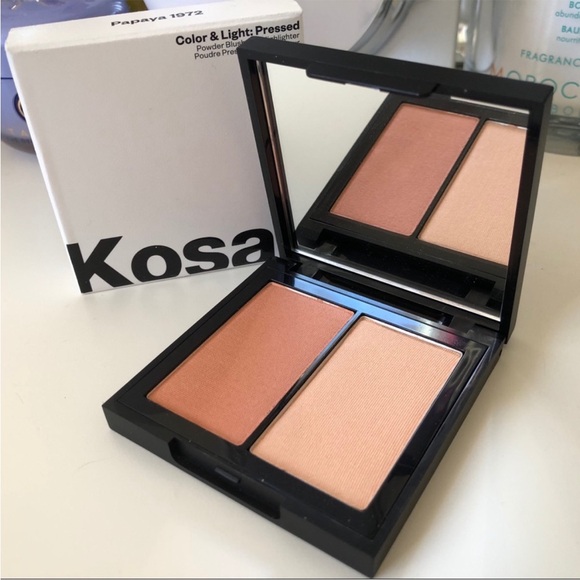 Kosas Color & Light Pressed Powder “Papaya 1972” New in box - Picture 1 of 6